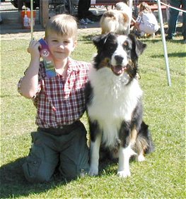 Liam shown by Christopher, Summer Spectacular July 2, 2001